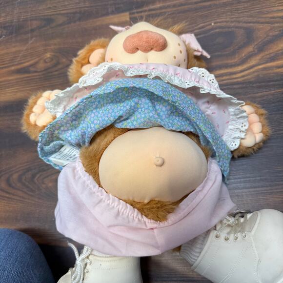 Furskins Bear PERSIMMON 14” By Xavier Roberts-Cabbage Patch - Picture 7 of 10